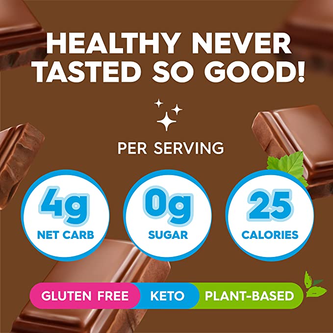Simply Delish - Plant Based Instant Chocolate Pudding Mix (1.7 oz)