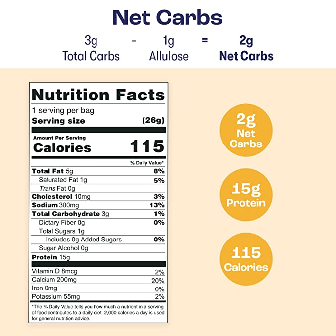 Schoolyard Snacks - Cheddar Protein Puffs (0.92 oz)