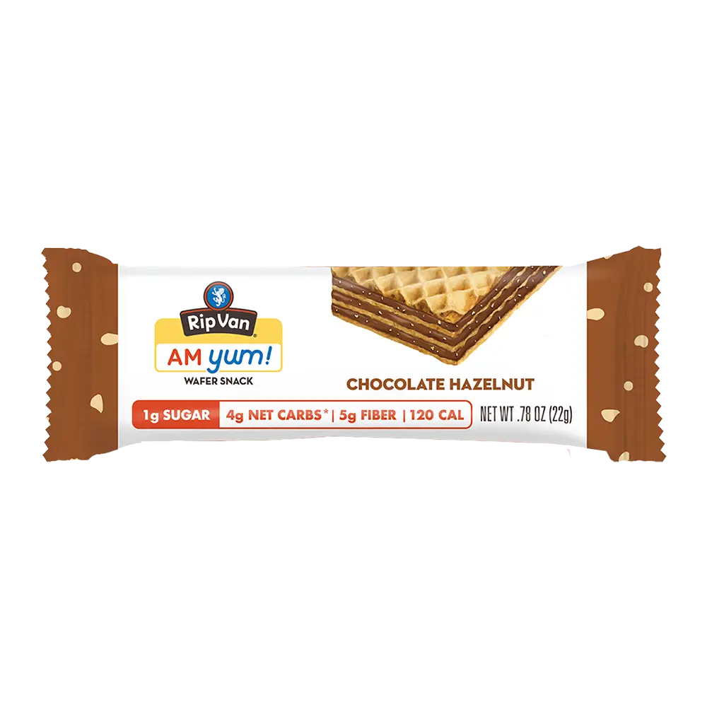 Rip Van - Am Yum Chocolate Hazelnut Wafer Snack (0.78 oz)