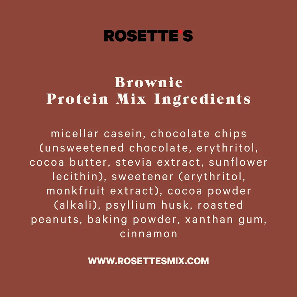 Rosette's - Protein Brownie Mix (12.5 oz)