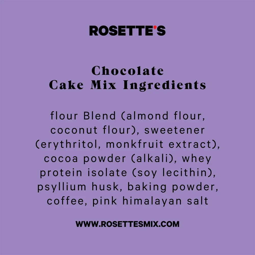 Rosette's - Chocolate Cake Mix (13.3 oz)