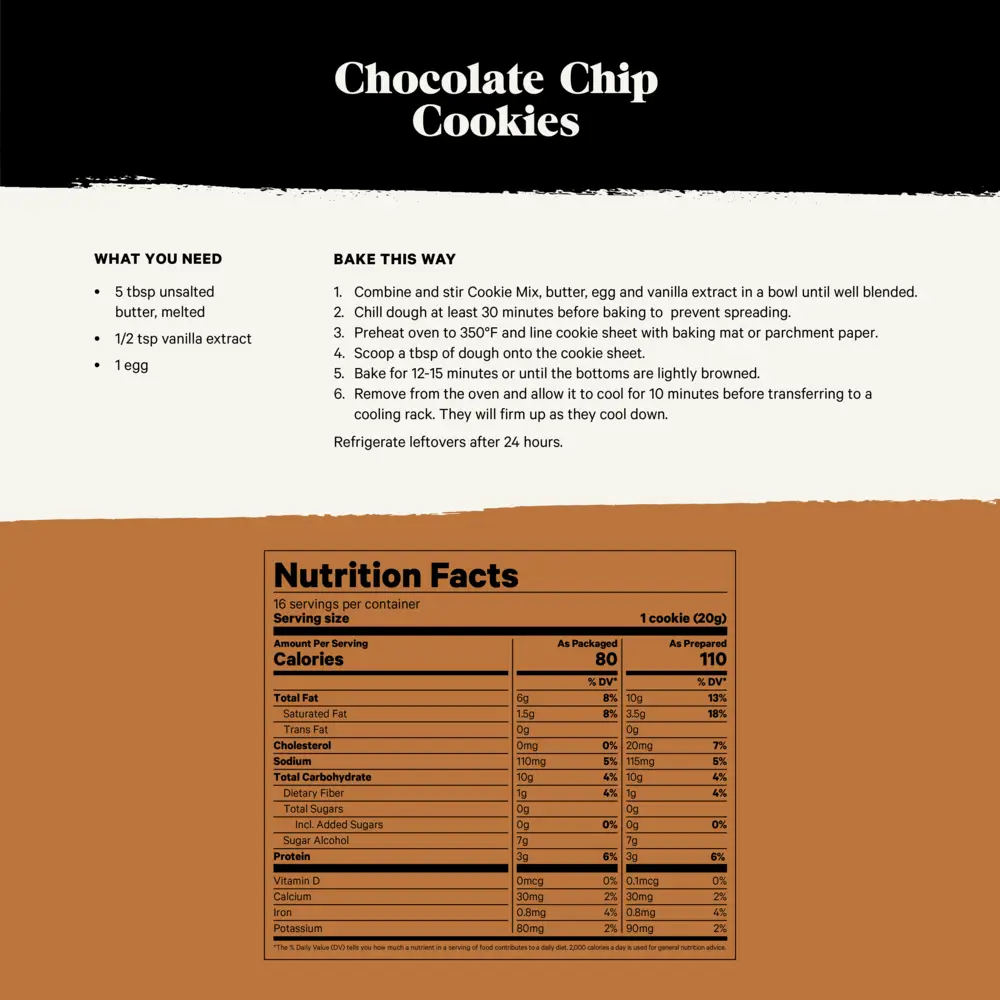 Rosette's - Chocolate Chip Cookie Mix (11.1 oz)