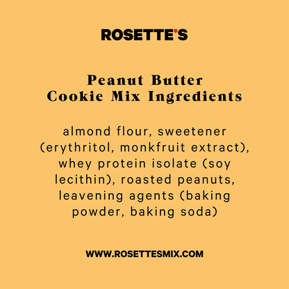 Rosette's - Peanut Butter Cookie Mix (7.7 oz)