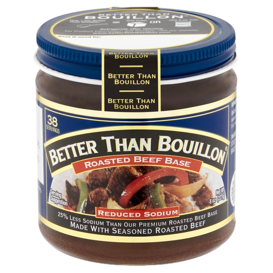 Better Than Bouillon - Roasted Beef Base - Reduced Sodium (8 oz)