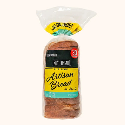 ROYO - 30 Calorie Low Carb Artisan Bread (21 oz)