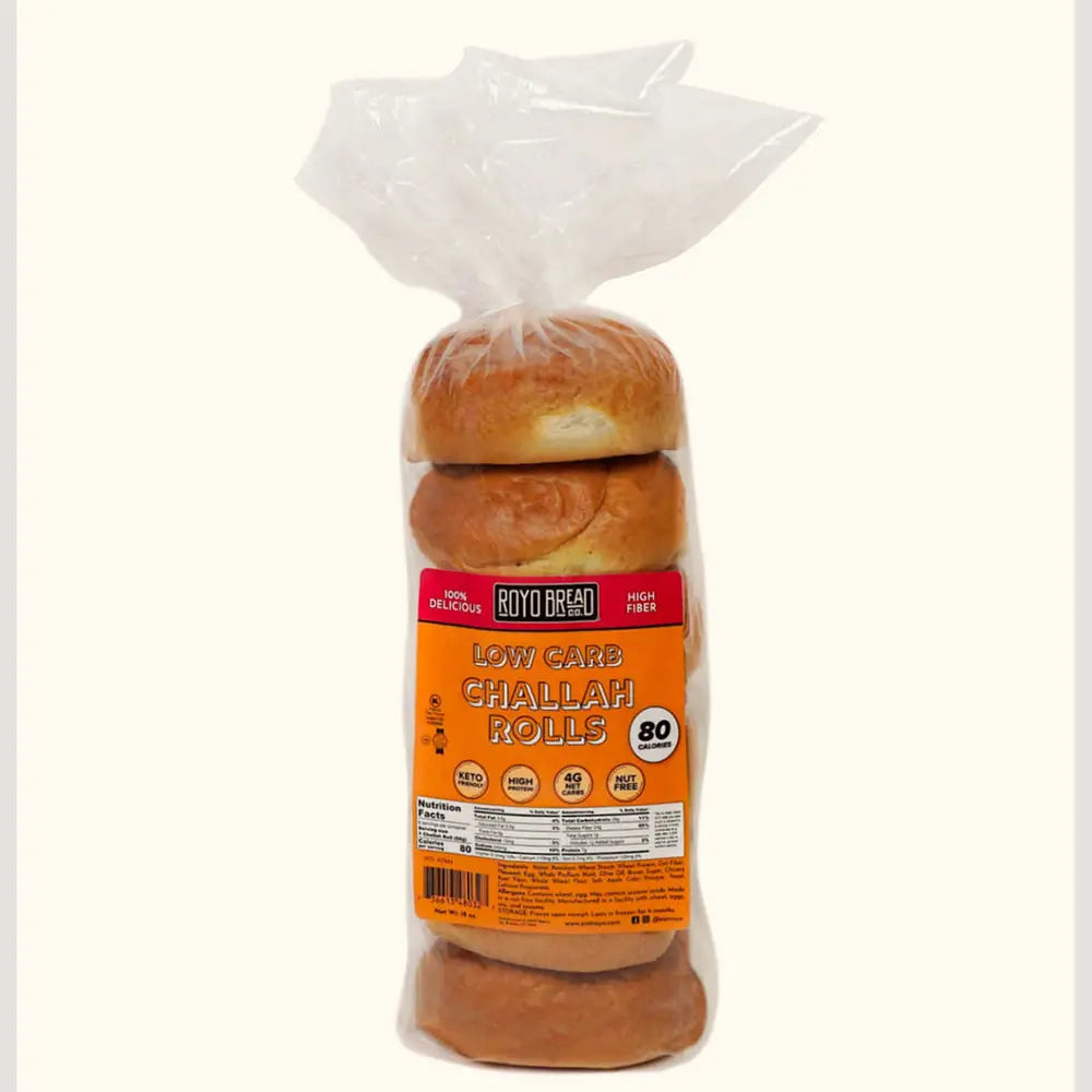 ROYO - Low Carb Challah Rolls (6/pack)
