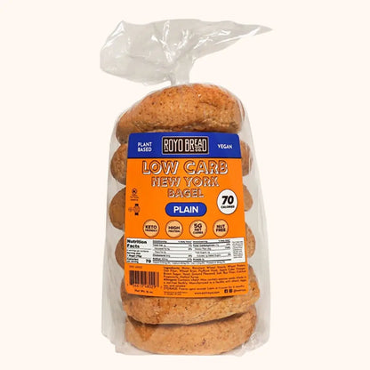 ROYO - Low Carb Plain Bagels (6/pack)