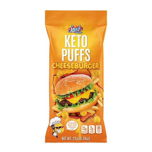 Snack House Foods - Cheeseburger Keto Puffs (0.78 oz)