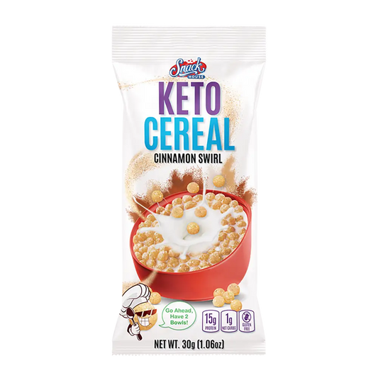 Snack House Foods - Cinnamon Swirl Keto Cereal (1.06 oz)