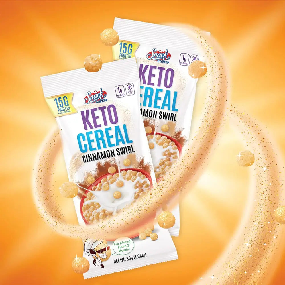 Snack House Foods - Cinnamon Swirl Keto Cereal (1.06 oz)
