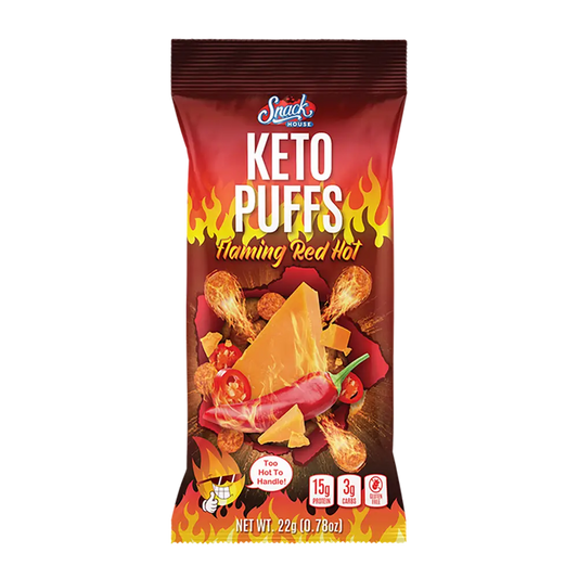 Snack House Foods - Flaming Red Hot Keto Puffs (0.78 oz)