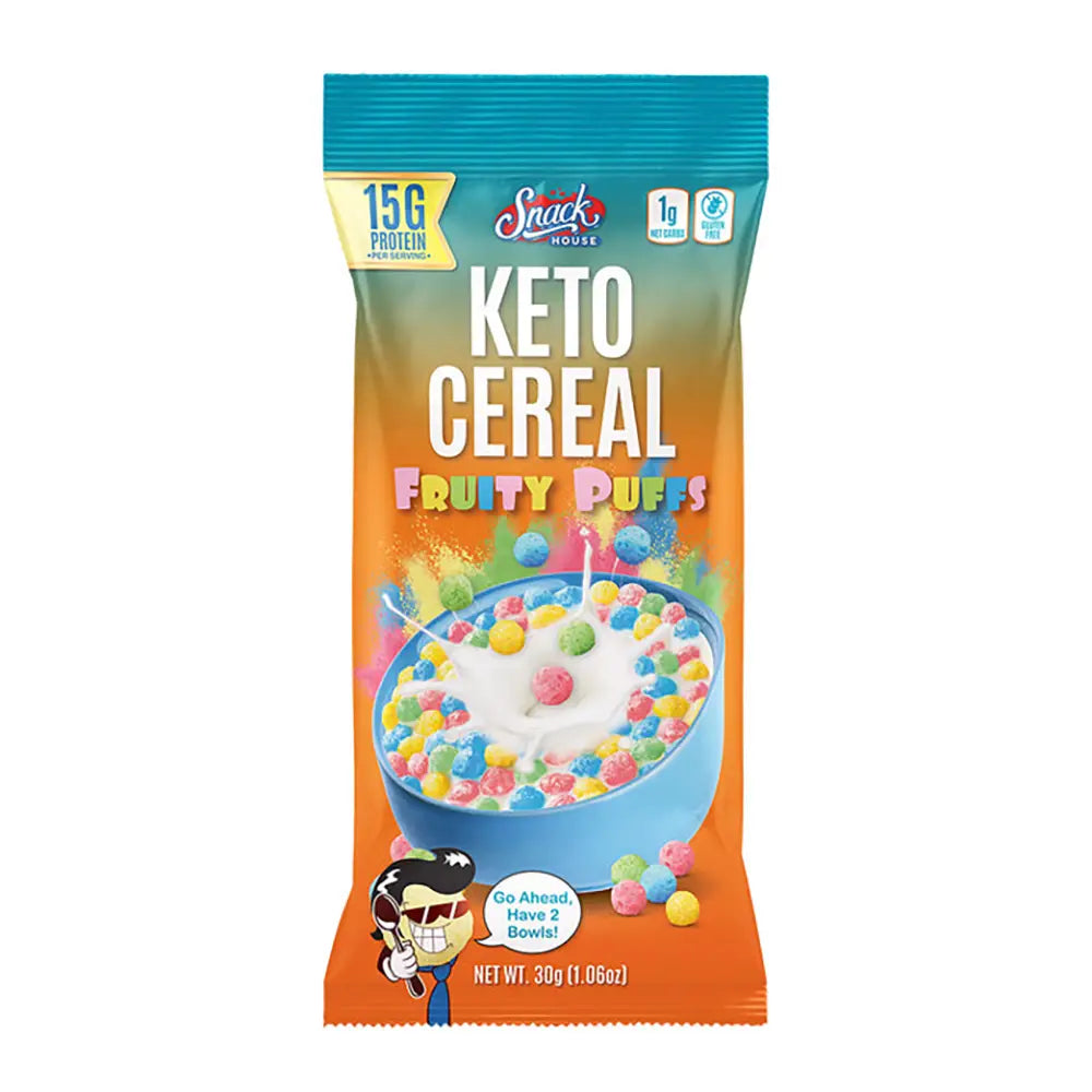Snack House Foods - Fruity Puffs Keto Cereal (1.06 oz)