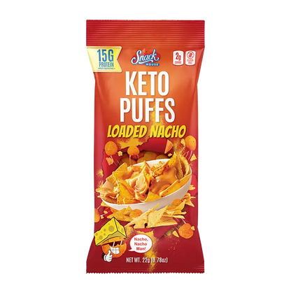 Snack House Foods - Loaded Nacho Keto Puffs (0.78 oz)