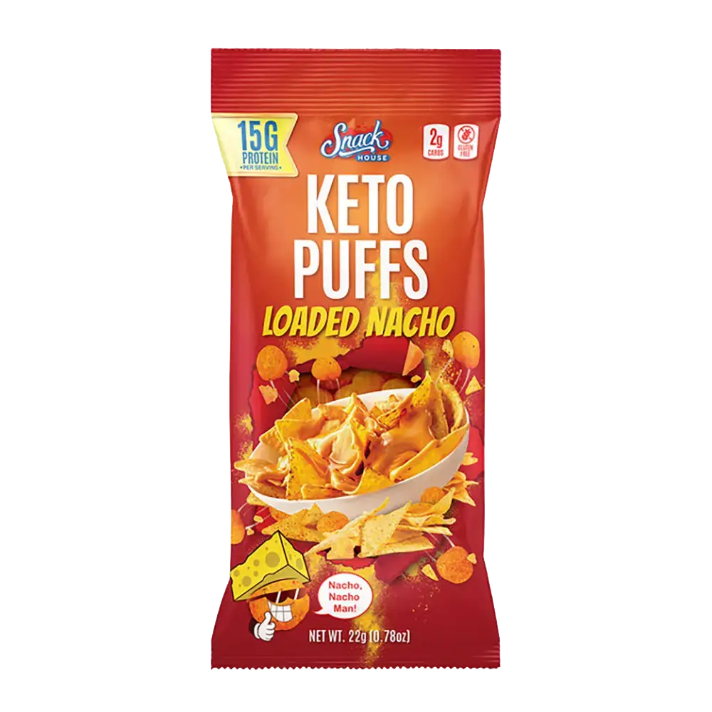 Snack House Foods - Loaded Nacho Keto Puffs (0.78 oz)