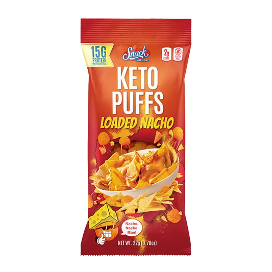 Snack House Foods - Loaded Nacho Keto Puffs (0.78 oz)