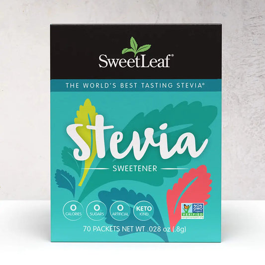 SweetLeaf - Stevia Sweetener Packets 70 count (2 oz)