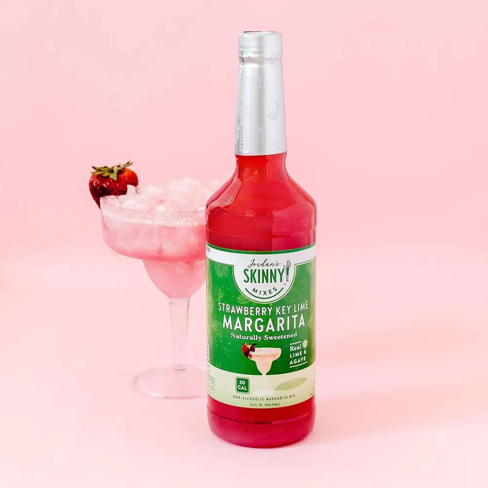 Skinny Mixes - Natural Strawberry Key Lime Margarita (32 fl oz)