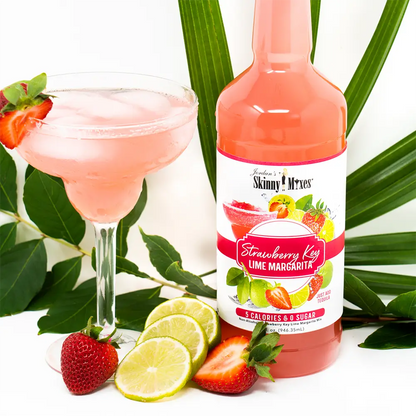 Skinny Mixes - Strawberry Key Lime Margarita Mix (32 fl oz)