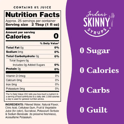 Skinny Mixes - Sugar Free Blueberry Cobbler Syrup (25.4 fl oz)