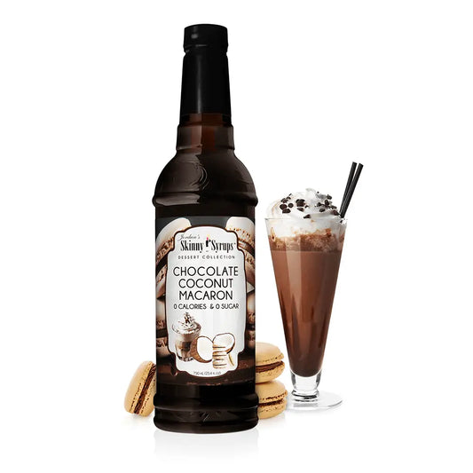 Skinny Mixes - Sugar Free Chocolate Coconut Macaron Syrup (25.4 fl oz)