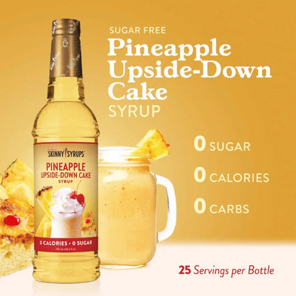 Skinny Mixes - Sugar Free Pineapple Upside Down Cake Syrup (25.4 fl oz)