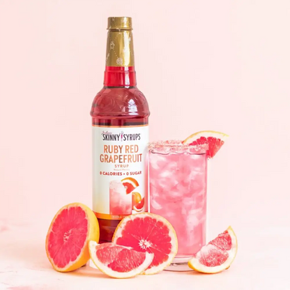 Skinny Mixes - Sugar Free Ruby Red Grapefruit Syrup (25.4 fl oz)