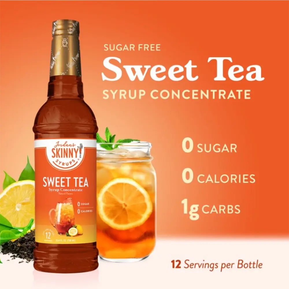 Skinny Mixes - Sugar Free Sweet Tea Syrup Concentrate (25.4 fl oz)