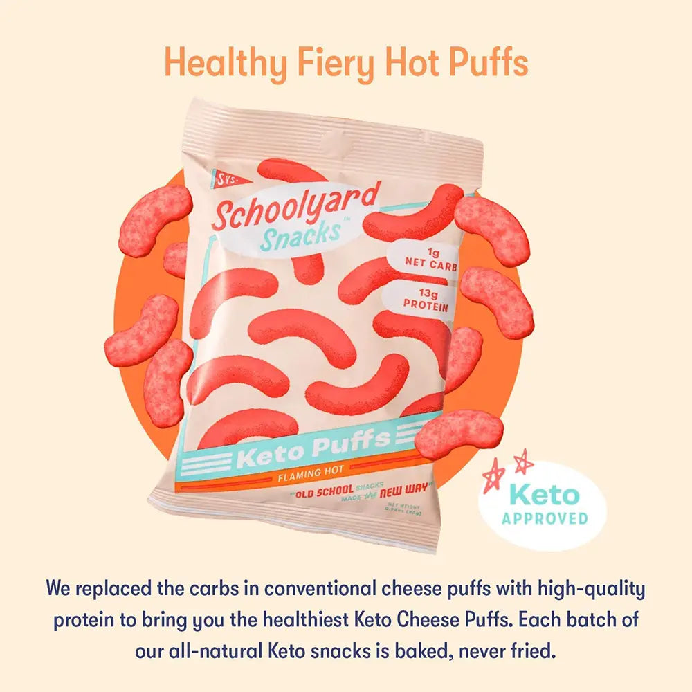 Schoolyard Snacks - Fiery Puffs (0.92 oz)