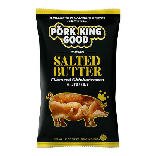 Pork King Good - Salted Butter Pork Rinds (1.75 oz)