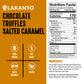 Sugar Free Salted Caramel Chocolate Truffles (3.6 oz)
