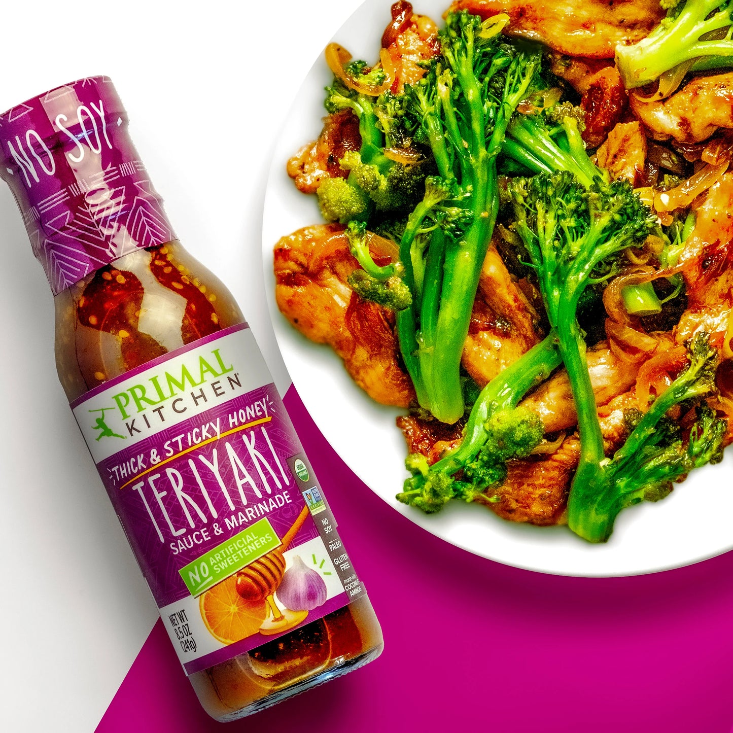 Primal Kitchen: Sauce No Soy Hny Teriyaki, 8.5 Oz