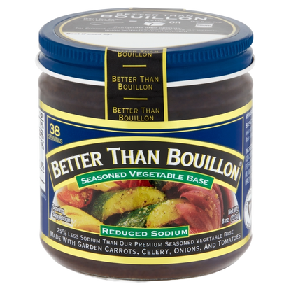 Better Than Bouillon - Seasoned Vegetable Base - Reduced Sodium (8 oz)