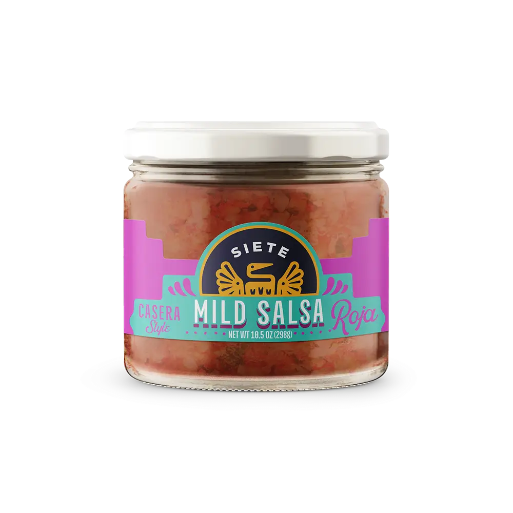 Siete Mild Salsa front