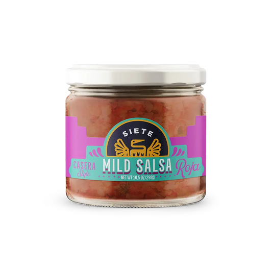 Siete Mild Salsa front