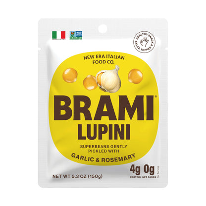 Brami - Garlic & Rosemary Italian Snacking Lupini Beans (5.3 oz)