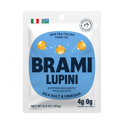 Brami - Sea Salt & Vinegar Italian Snacking Lupini Beans (5.3 oz)