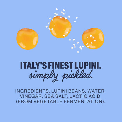 Brami - Sea Salt & Vinegar Italian Snacking Lupini Beans (5.3 oz)