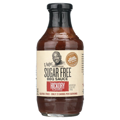 G Hughes - Sugar Free Hickory BBQ Sauce (18 oz)