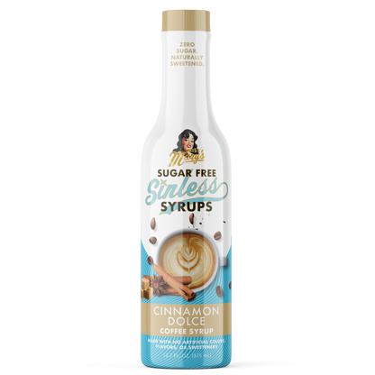 Miss Mary's Mix - Cinnamon Dolce Sugar Free Sinless Syrup (12.7 oz)