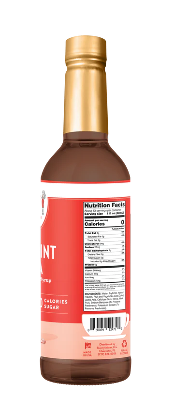 Skinny Mixes - Naturally Sweetened Peppermint Mocha Syrup (12.7 fl oz)