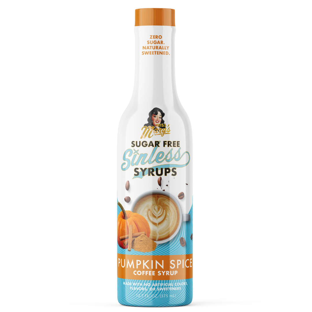Miss Mary's Mix - Pumpkin Spice Sugar Free Sinless Syrup (12.7 oz)