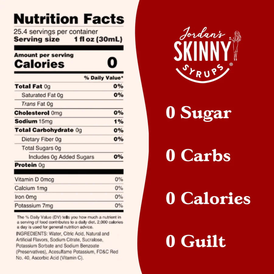 Skinny Mixes - Sugar Free Candy Apple Syrup (25.4 fl oz)