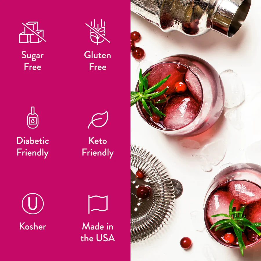 Sugar Free Spiced Cranberry Flavor Infusion Syrup (25.4 fl oz)