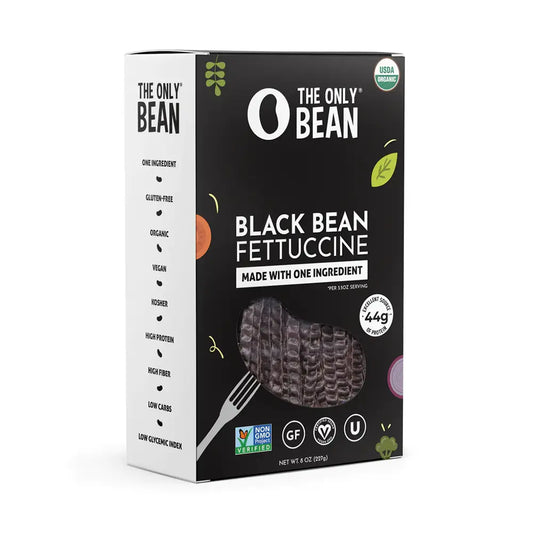 The Only Bean - Black Bean Fettuccine (8 oz)