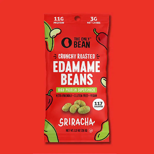 The Only Bean - Crunchy Roasted Edamame - Sriracha (0.90 oz)