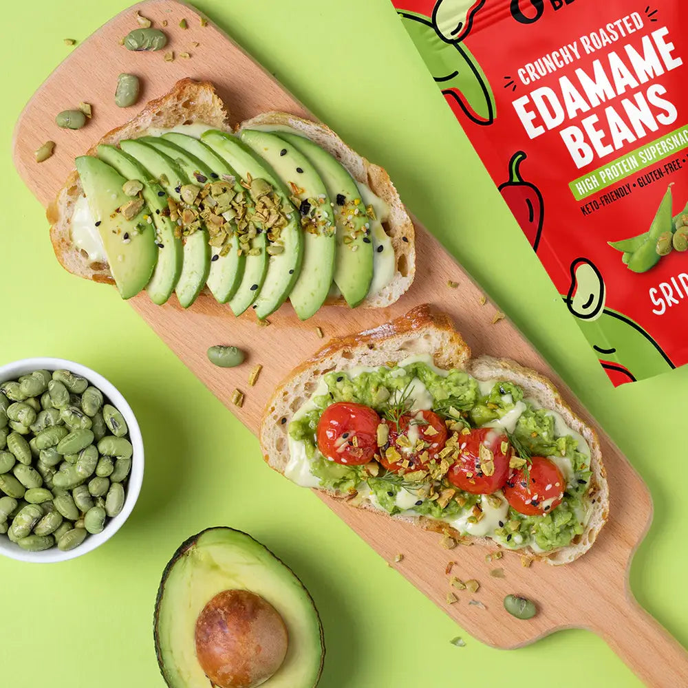 The Only Bean - Crunchy Roasted Edamame - Sriracha (0.90 oz)