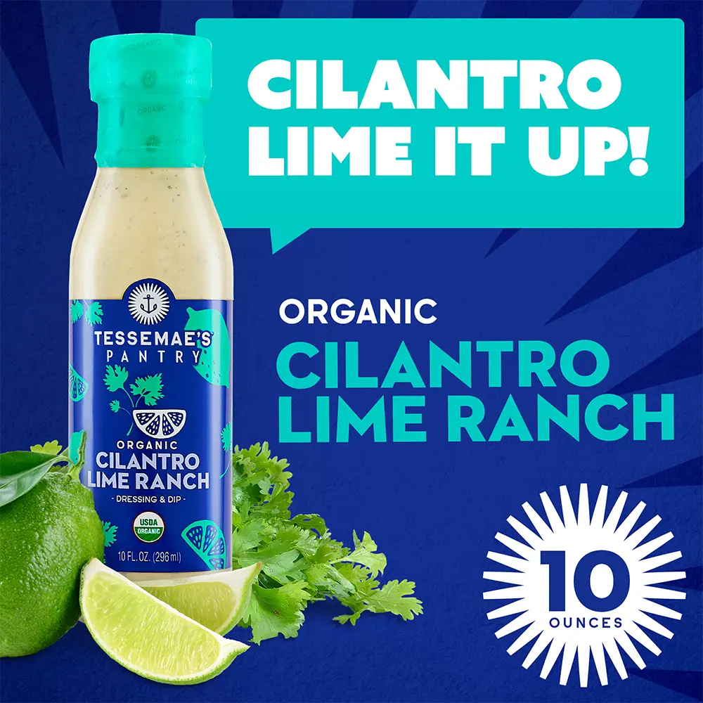 Tessemae's - Organic Cilantro Lime Ranch Dressing (10 oz)