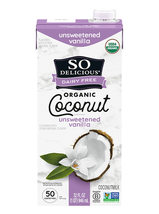 So Delicious - Unsweetened Vanilla Coconutmilk (32 fl oz)