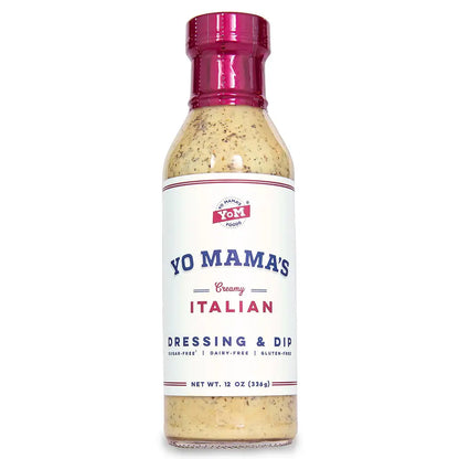 Yo Mama's Foods - Creamy Italian Dressing (12 oz)