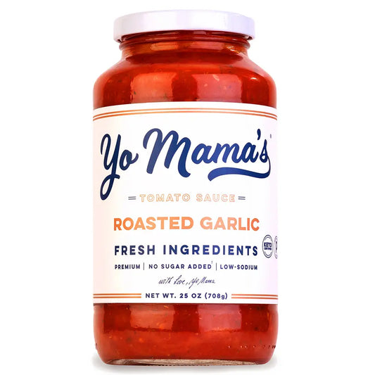 Yo Mama's Foods - Roasted Garlic Tomato Sauce (25 oz)